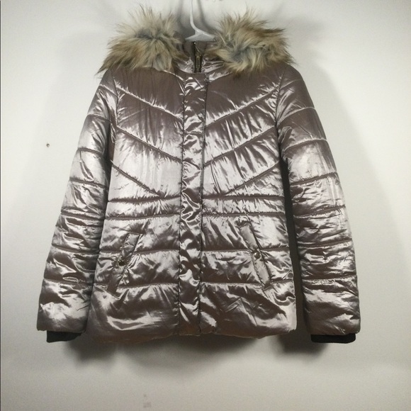 Slim Fit Coffee Fur Collar Patchwork Fake Two-Piece Top Spring main image 1